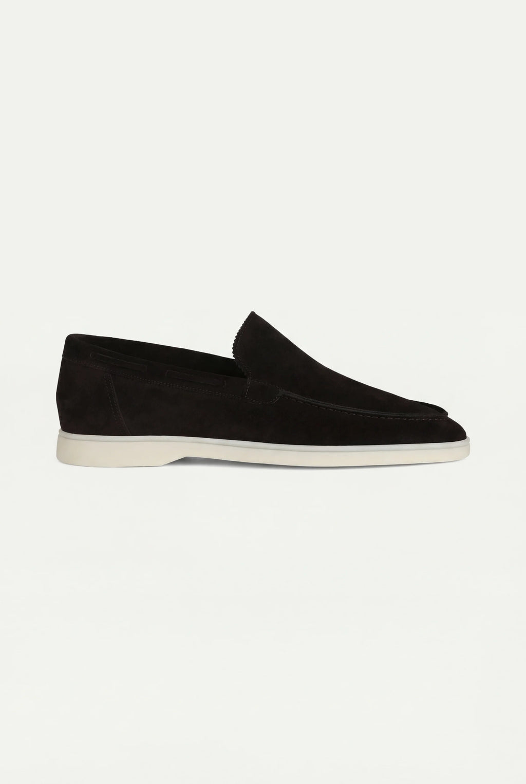 Riviera Suède Loafers Zwart