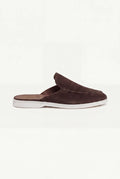 Yacht suede mule Brown