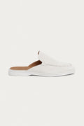 Yacht suede mule White