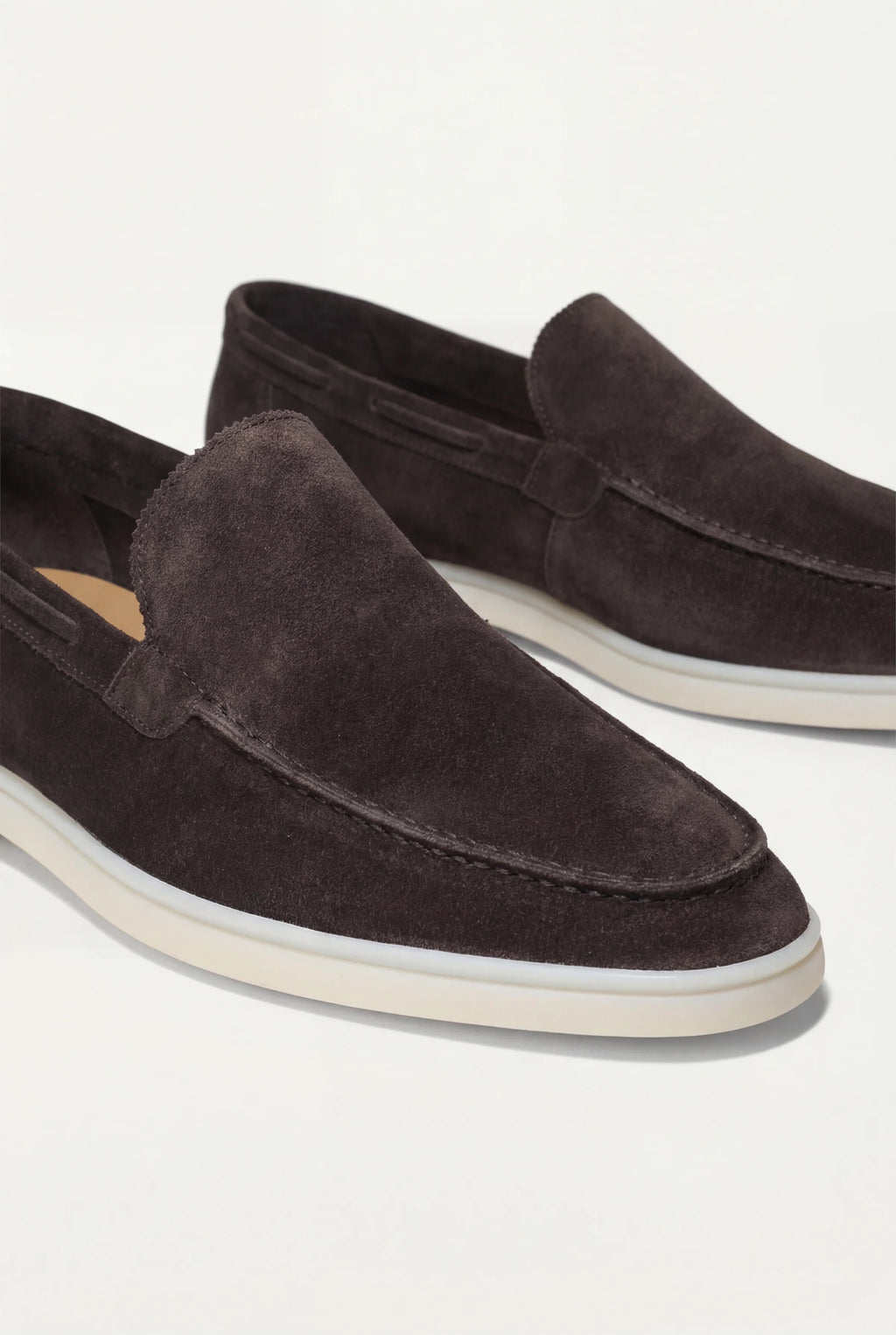 Riviera Suède Loafers Bruin