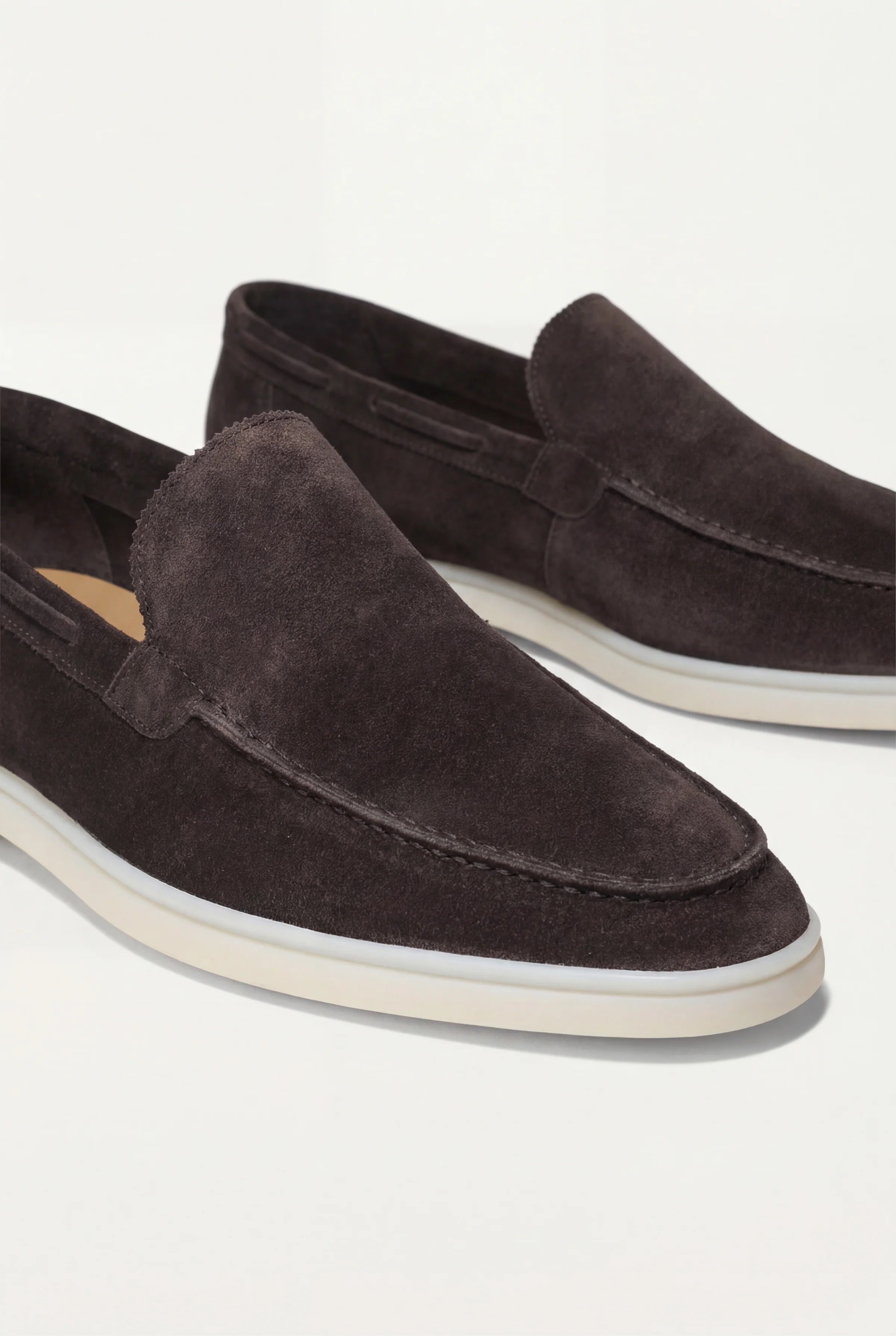 Riviera Suède Loafers Bruin